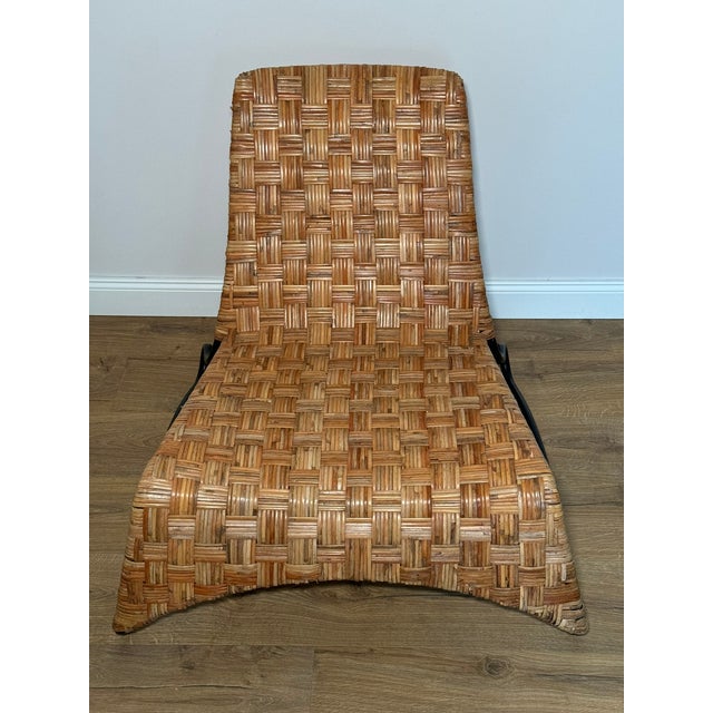 Boho Chic Vintage Swedish Lounge Chair by Maria Vinka for Ikea, 2000s For Sale - Image 3 of 8