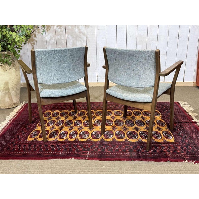 1970s English Teak Armchairs, 1970s, Set of 2 For Sale - Image 5 of 15