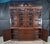 Wood 1940s Baker Manor House English George III Mahogany Breakfront China Cabinet Bookcase For Sale - Image 7 of 15