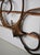 Traditional Hanging Scrolled Iron Wall Art W. Gold Finish For Sale - Image 3 of 8