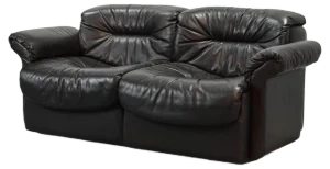 DS17/1 Leather Sofa from de Sede, 1970s