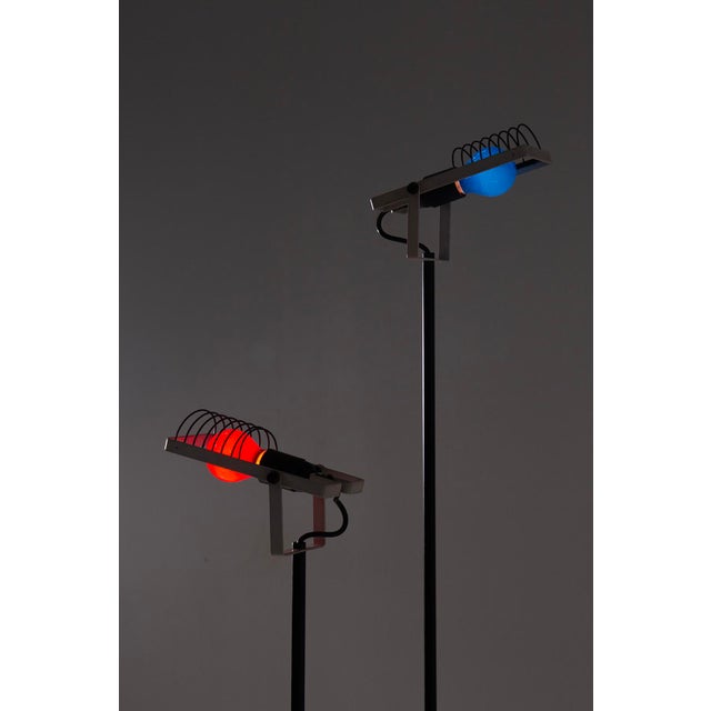 1970s Synthesis Floor Lamp by Ernesto Gismondi for Artemide, 1970, Set of 2 For Sale - Image 5 of 10