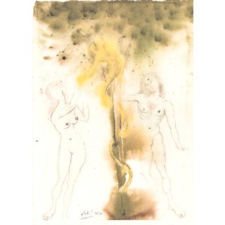 1967 Salvador Dalí Biblia Sacra Lithograph "Peccatum Originis" (Original Sin) For Sale
