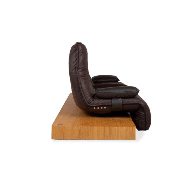 Free Motion Epos 3 Leather Two-Seater Brown Electric Function Sofa from Koinor For Sale - Image 17 of 18