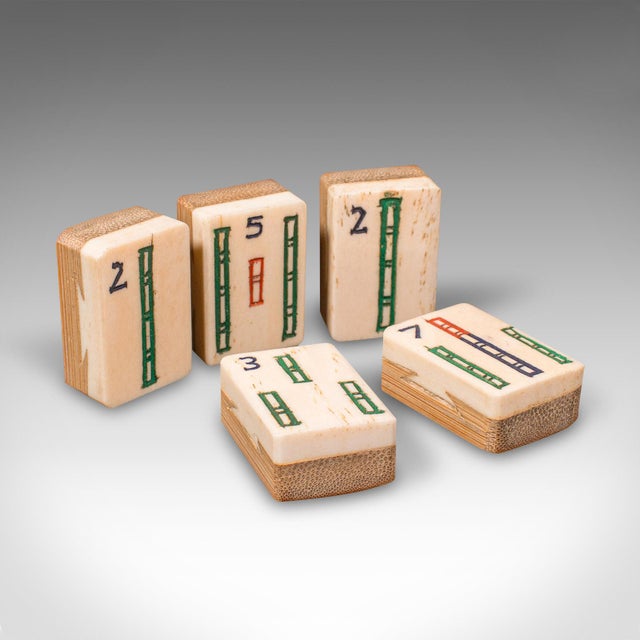 Antique Mahjong Case, Oriental, Teak Gaming Tile Box, Late Victorian, Circa 1900 For Sale - Image 12 of 12