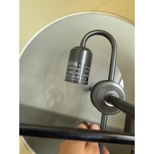Off-white Jonathan Adler Meurice Drum Pendant For Sale - Image 8 of 12