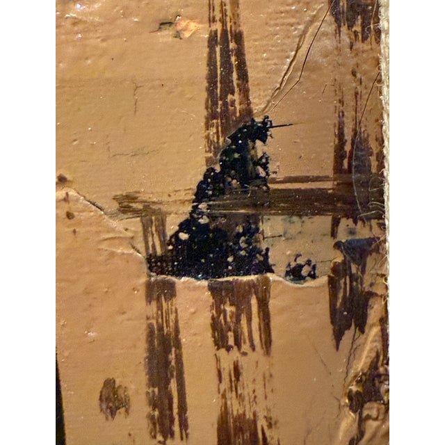 Goldenrod Mid 20th Century Beautiful Modernist Still Life Oil Painting, Signed ‘Toma’ For Sale - Image 8 of 12