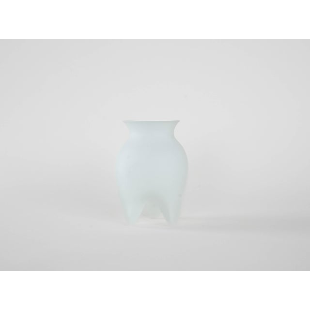 2000 - 2009 Vintage Danish Glass Vase by Lin Utzon for Rosendahl, 2000s For Sale - Image 5 of 8