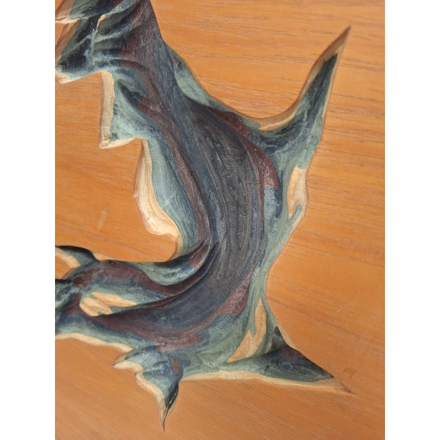 Brown Panels in Worked Wood by Angelo Mangiarotti for Arquati, 1970s, Set of 2 For Sale - Image 8 of 13