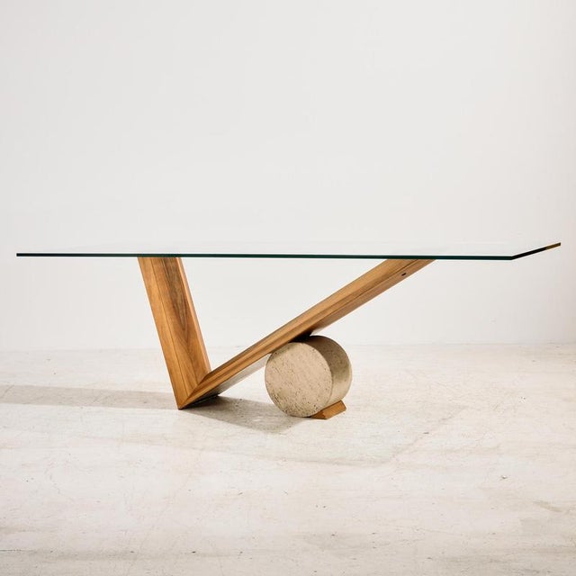 Valentino Dining Table by Emanuele Zenere for Cattelan Italia, 1990s For Sale - Image 15 of 15