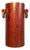 Mid-Century Brutalist Walnut Umbrella Stand, 1960s For Sale