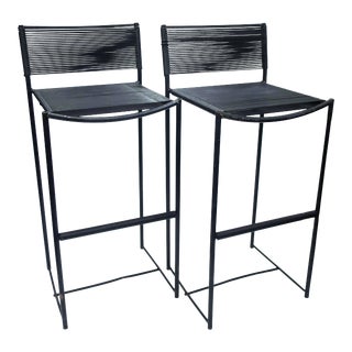 Pair of “Spaghetti” Bar Stools by Giandomenico Belotti for Alias For Sale