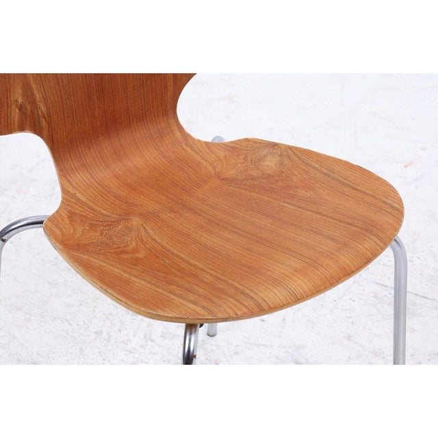 Mid-Century Chair in Laminated Wood and Steel, 1970s For Sale - Image 13 of 18