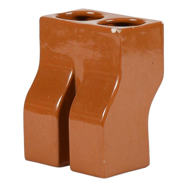 Italian Ceramic Vase by Il Picchio For Sale