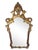 Gilded Italian Hall Mirror With Shelf For Sale