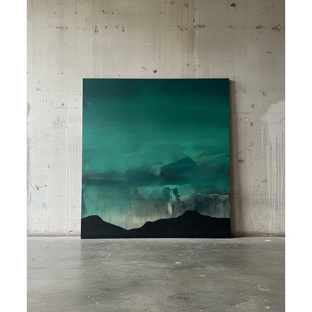 HUGE Sarah Stockstill Canvas Print This is a large 47 x 50 canvas print of Sarah Stockstill’s Marfa — a modern, airy...