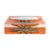 2020s Pheasant Feathers Butternut Acrylic Candy Catchall Dish, Large For Sale - Image 5 of 9