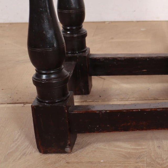 Italian Side Table in Walnut For Sale - Image 4 of 9