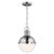 The Hanks medium modern pendant is offered in the Midnight Black/Satin Bronze, Antique Brushed Nickel, Satin Bronze, or...