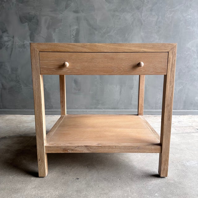 The Harper White Oak Nightstand is the perfect choice for those looking to add a contemporary flair to their bedroom. The...