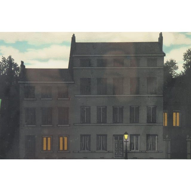 1960s Surrealist Dream Lithograph Belgian Master Magritte Pencil Signed by Mourlot, 1968 For Sale - Image 5 of 7