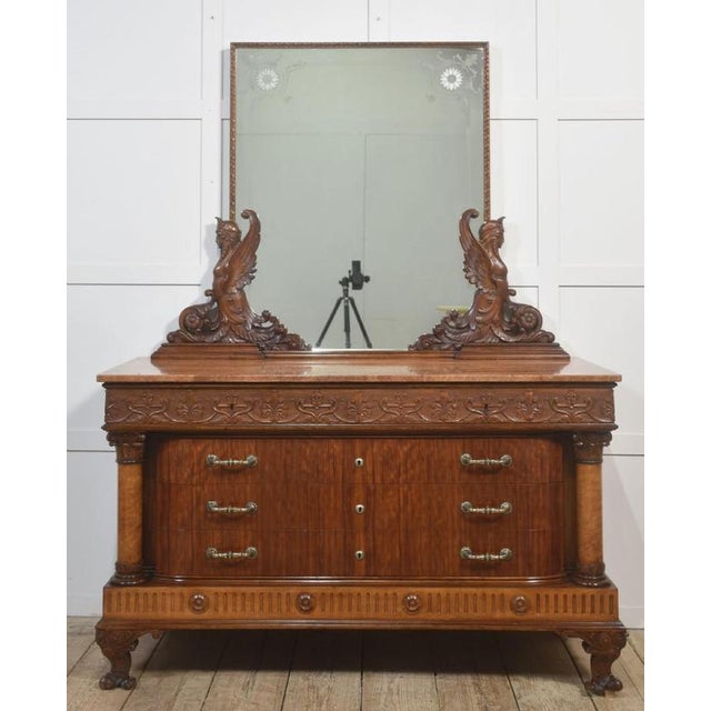 Antique Mahogany Dressing Chest, 1800s For Sale - Image 18 of 18