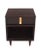 Chocolate Mid-Century Modern Ebonized Nightstands- a Pair For Sale - Image 8 of 9