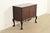 Romweber Romweber Antique Chippendale Carved Flame Mahogany Buffet Server or Bar Cabinet, Circa 1920s For Sale - Image 4 of 13