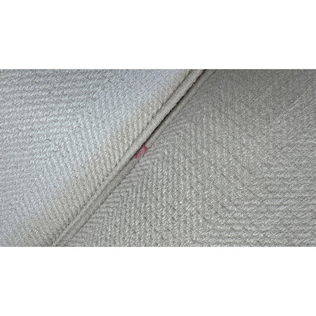 Coastal Contemporary CR Laine Ivory and Blue 3-Seat Sofa For Sale - Image 13 of 15