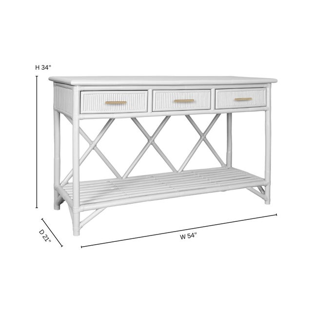 Coastal Aruba Sideboard - Natural For Sale - Image 3 of 10