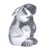 Baccarat Baccarat France Crystal Seated Bunny Rabbit Figurine 3" For Sale - Image 4 of 9