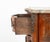 Louis XV Marble Top Ormolu Mounted Walnut Chest For Sale - Image 9 of 10