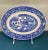 An original 1940s blue willow oval platter with a diameter of 11” by Homer Laughlin China Company. This vintage piece of...