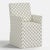 Spritely Home Slipcover for Stoffer Home x Cloth & Company for Lindy Dining Armchair in Francie Floral Flint For Sale - Image 4 of 8