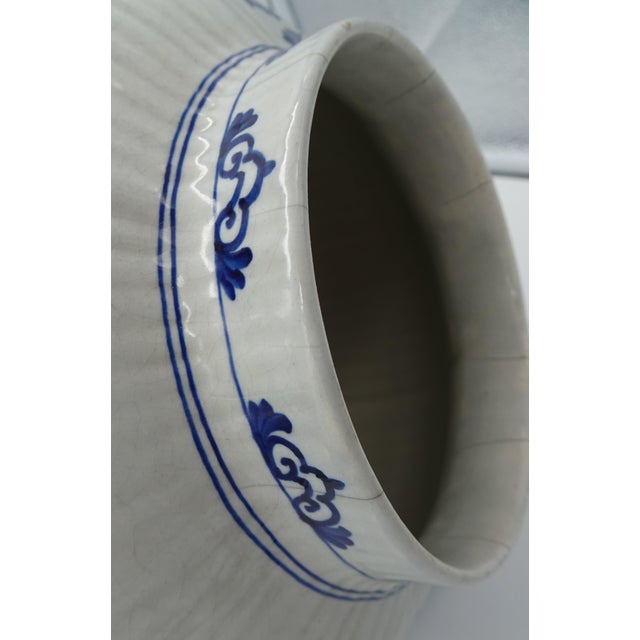 Vintage Ceramic Delftware Jar, 1950 For Sale - Image 11 of 18