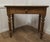Victorian Pine Marquetry Writing or Side Table For Sale - Image 6 of 7
