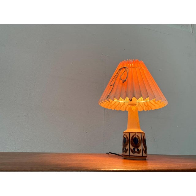 Mid-Century Modern Danish Studio Pottery Table Lamp by Michael Andersen, 1960s For Sale - Image 6 of 18