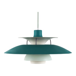 1960's Pendant Light in Blue Tones by Poul Henningsen for Louis Poulsen For Sale