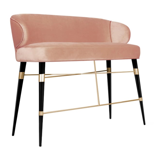 Metal Louis Twin Bench by Ottiu For Sale - Image 7 of 12