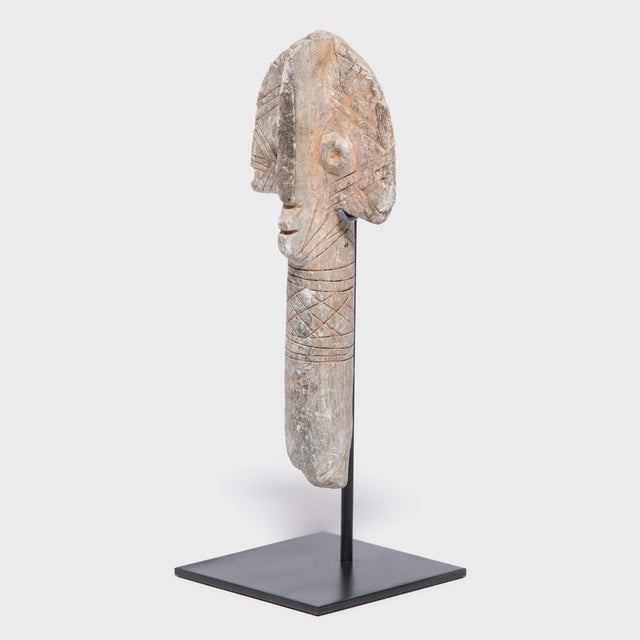 Tribal Antique Nigerian Bura Stone Marker For Sale - Image 3 of 5
