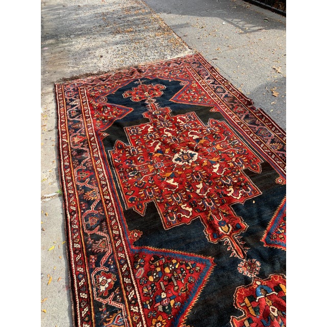 1880s, Handmade Antique Persian Luri Rug 5.8' X 10.7' For Sale - Image 9 of 14