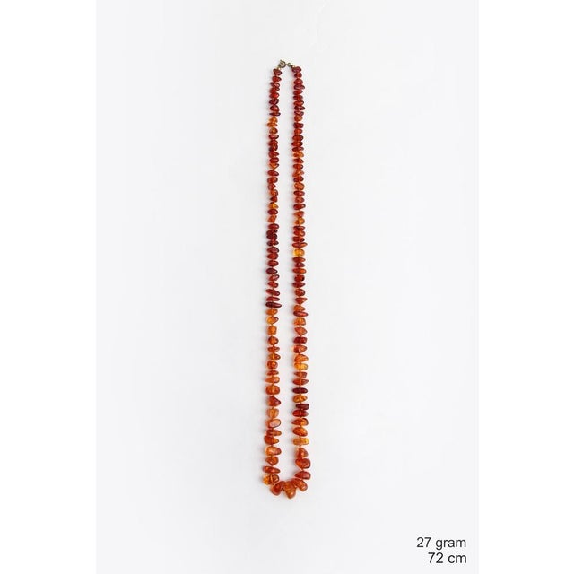 Vintage Three Amber Necklaces, 1960s, Set of 3 For Sale - Image 9 of 18