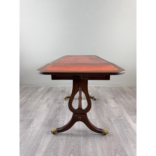 Wood 19th Century Empire Games Table in Mahogany, 1890s For Sale - Image 7 of 13