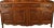 Vintage French Country Sideboard Walnut Carved For Sale