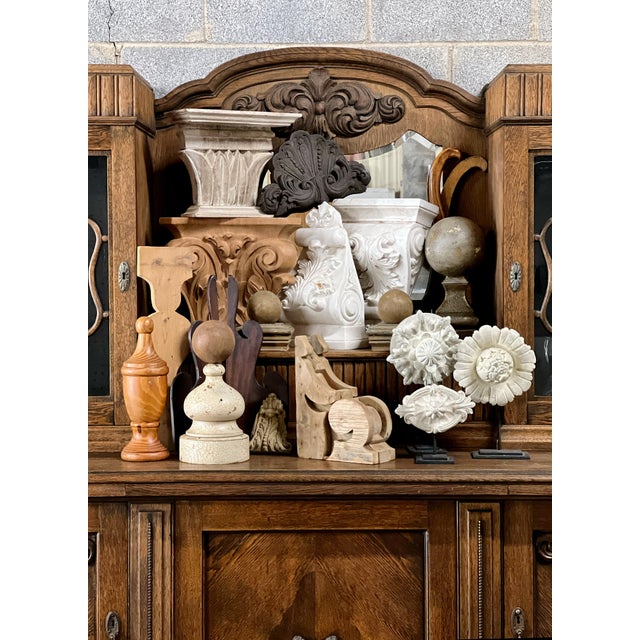 Brown 1950's Hand Made Corbel Sample For Sale - Image 8 of 9