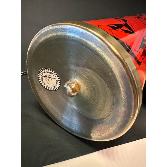 Metal Pair of Vintage Fornasetti Table Lamps For Sale - Image 7 of 7