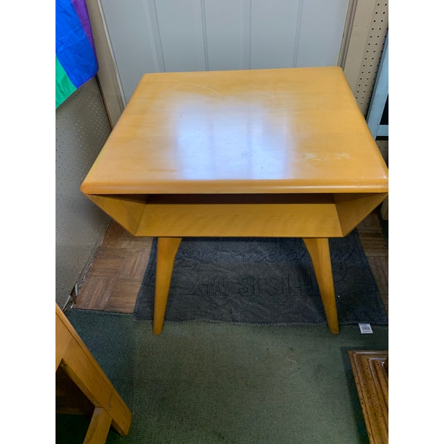 1950s Heywood Wakefield Lamp Table Model M364g Chairish