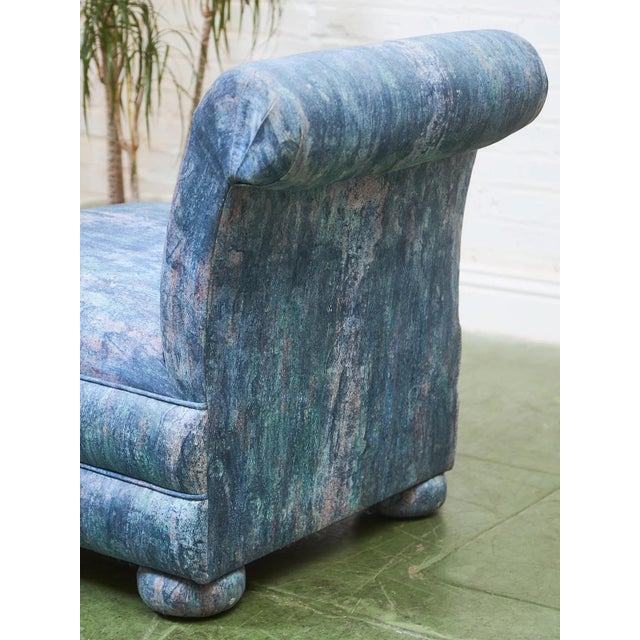 Modern Mid 20th Century Styled After Karl Springer Post Modern Chair For Sale - Image 3 of 9