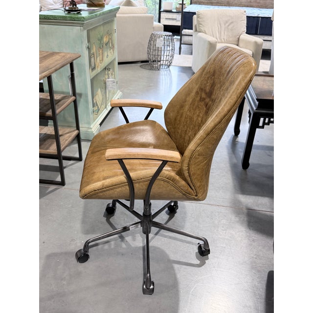A striking blend of industrial character and vintage-inspired design, the ACME Hamilton Task Chair features rich coffee-...