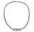 Metal John Hardy 3 Bead Dot Sterling Silver 18k Yellow Gold Enhancer Pendant Necklace For Sale - Image 7 of 10